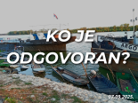 Sudar broda i čamaca u gradskoj luci Smedereva 07.09.2025.